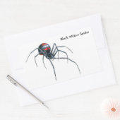 Spiderbild für Rectangle-Stickers-Glossy Rechteckiger Aufkleber (Umschlag)