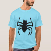 Spiderblau T-Shirt (Vorderseite)
