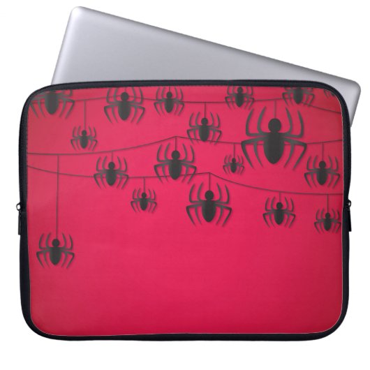 Spiderfolge Laptopschutzhülle (Vorderseite)