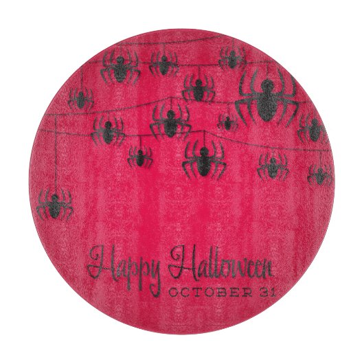 Spiderfolge Schneidebrett (Vorderseite)