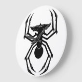 SpiderGremlin Große Wanduhr (Winkel)