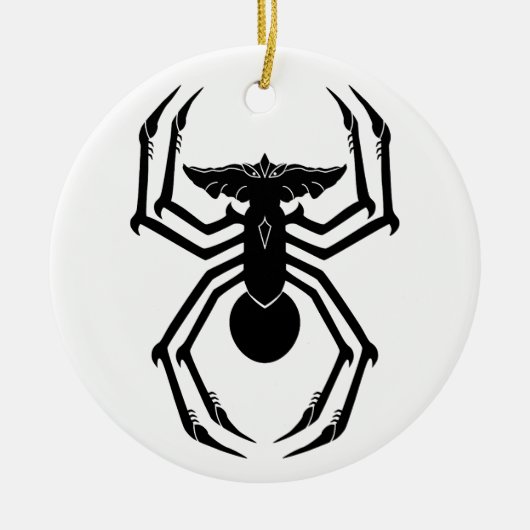 SpiderGremlin Keramik Ornament (Vorne)