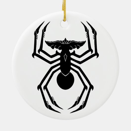 SpiderGremlin Keramik Ornament (Hinten)
