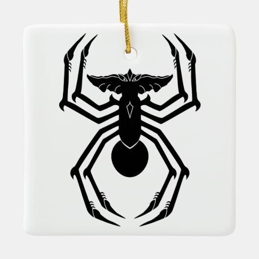 SpiderGremlin Keramikornament (Vorderseite)