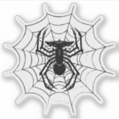 SpiderGremlins Web Custom-Cut Vinyl Stickers Aufkleber (Vorderseite)