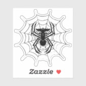 SpiderGremlins Web Custom-Cut Vinyl Stickers Aufkleber (Blatt)