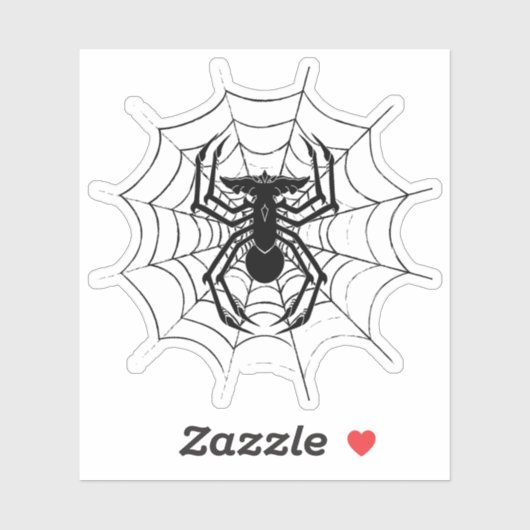 SpiderGremlins Web Custom-Cut Vinyl Stickers Aufkleber (Blatt)