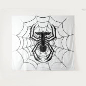 SpiderGremlins Web Wandteppich (Vorderseite (Horizontal))