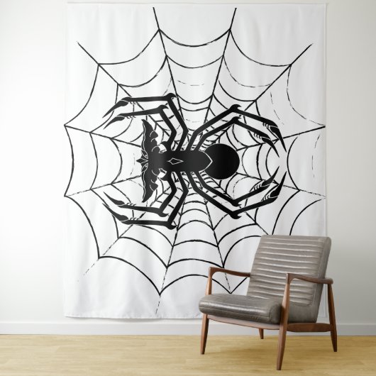 SpiderGremlins Web Wandteppich (Beispiel)