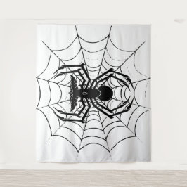 SpiderGremlins Web Wandteppich