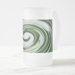 SpiderLily Drehung Mattiert Glass Beer Tasse