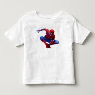 Spiderman Superheld Action Pose Kinder T-Shirt