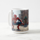 Spiderman Tasse (Vorderseite Links)