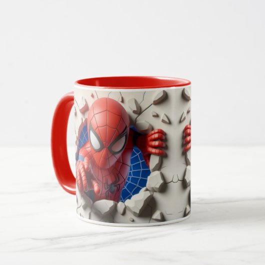 Spiderman-Tasse 3D Tasse (Vorderseite Links)