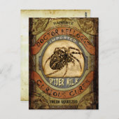 Spidermilch Postkarte (Vorne/Hinten)