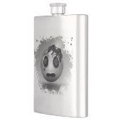 Spidermoji-Lagerschild Flachmann (Links)