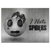 Spidermoji-Schneidbrett Schneidebrett (Vorderseite)