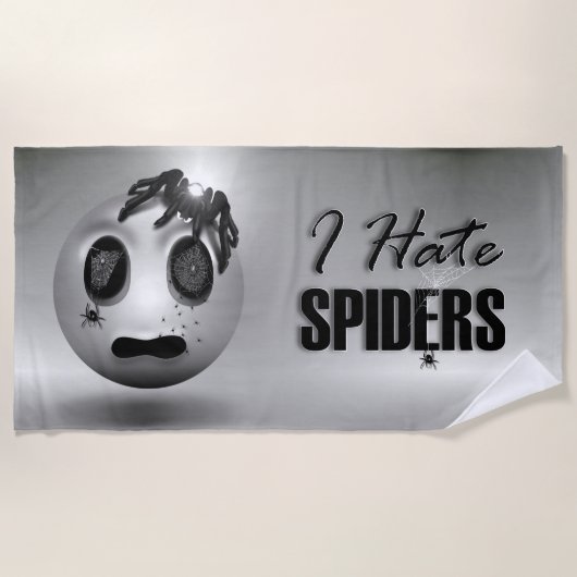 Spidermoji-Strandhandtuch Strandtuch (Vorderseite)