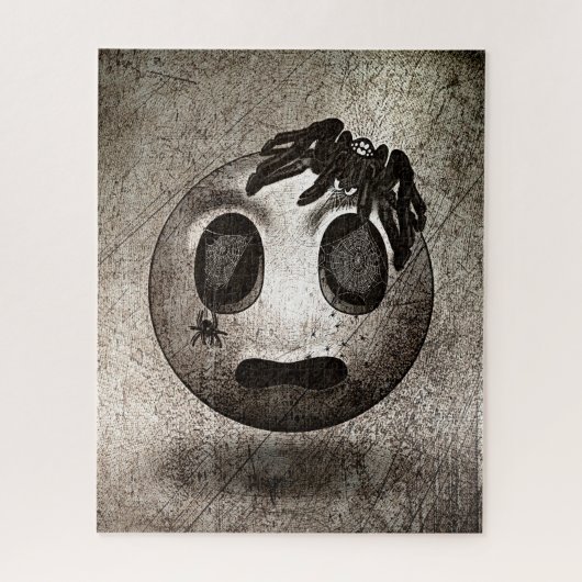 Spidermoji-Vintage-Rätsel Puzzle (Vertikal)