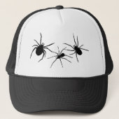 Spiders Creepy Crawlies Spaß Arachnid Truckerkappe (Vorderseite)
