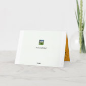 Spiders Halloween Karte (Rückseite)