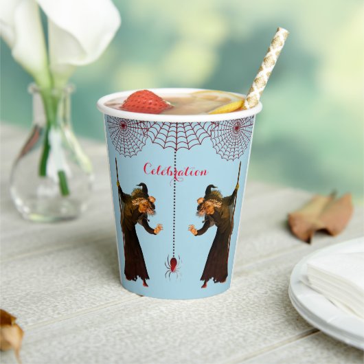 Spiders Hexen Pappbecher (In Situ)