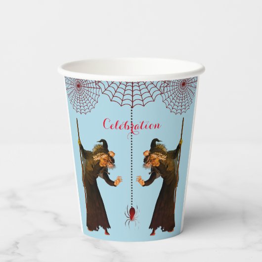 Spiders Hexen Pappbecher (Rückseite)
