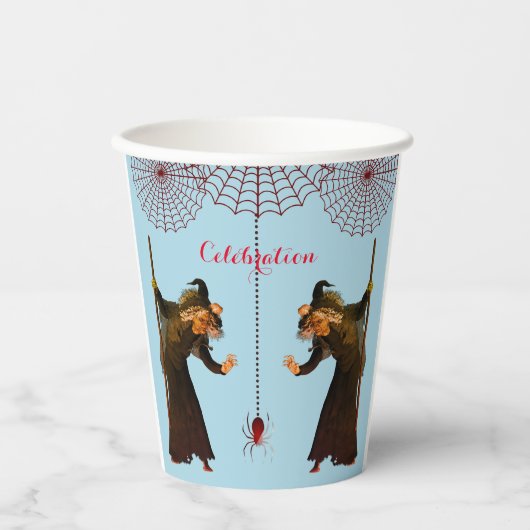 Spiders Hexen Pappbecher (Vorderseite)