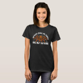 Spiders machen glücklich Arachnophile Spider Web T T-Shirt (Vorne ganz)