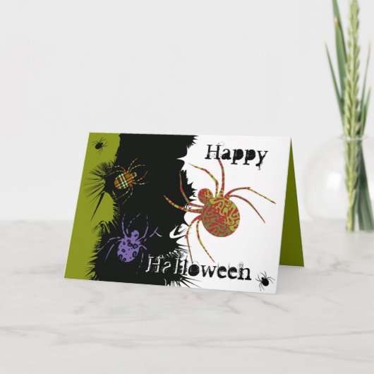 Spiders 'N Muster Karte (Vorderseite)