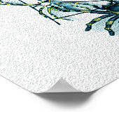 Spiders On My Heart Canvas Print Poster (Ecke)