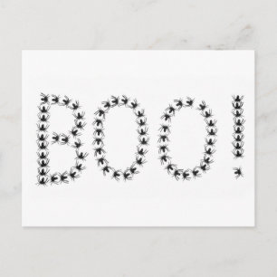 Spiders Sprichwort Boo Postkarte