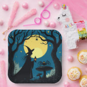 Spiders, Toadstools and Witches Pappteller (Party)