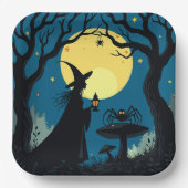 Spiders, Toadstools and Witches Pappteller (Vorderseite)