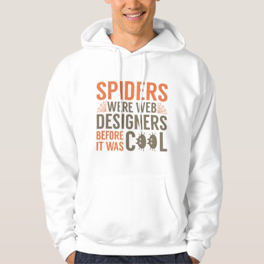 Spiders waren Webdesigner Hoodie (Vorderseite)