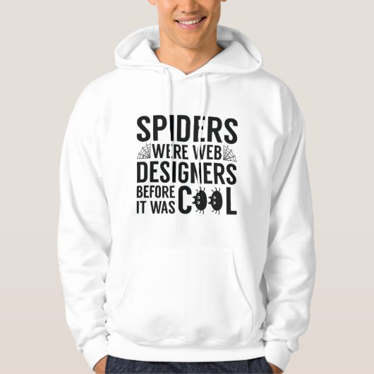Spiders waren Webdesigner Hoodie (Vorderseite)