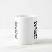 Spiders waren Webdesigner Kaffeetasse (Mittel)