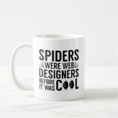 Spiders waren Webdesigner Kaffeetasse (Links)
