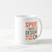 Spiders waren Webdesigner Kaffeetasse (VorderseiteRechts)