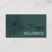Spiders Web, Halloween-Party Ticket Einladung (Rückseite)