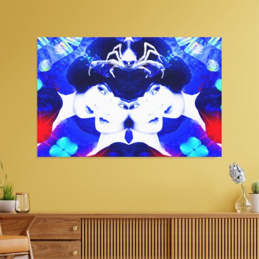 Spiders Web Leinwanddruck (Insitu (Wohnzimmer))