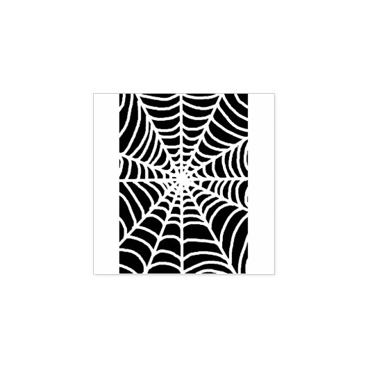 Spiderweb 3 Illustrationskunst Briefmarke Gummistempel (Prägung)
