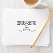 Spiderweb Adressaufkleber (Insitu)