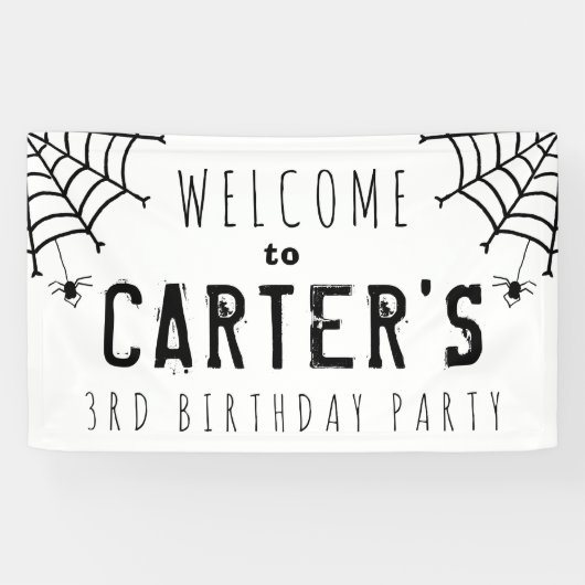 Spiderweb Banner (Horizontal)