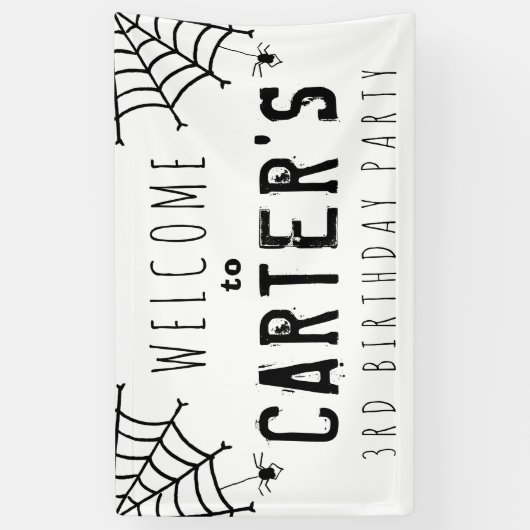 Spiderweb Banner (Vertikal)