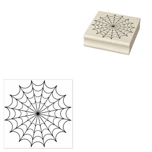 Spiderweb-Briefmarke Gummistempel (Stempel)
