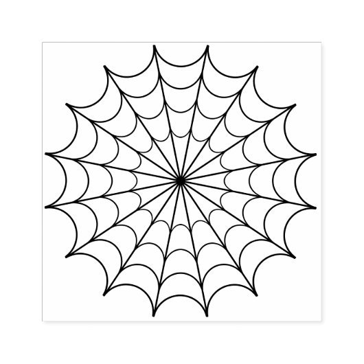 Spiderweb-Briefmarke Gummistempel (Prägung)