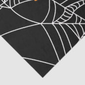 Spiderweb Crescent Moon Halloween Party Seidenpapier (Ausschnitt)