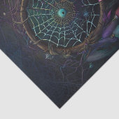 Spiderweb Dreamcatcher Bright Feather Decoupage Seidenpapier (Ausschnitt)