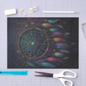 Spiderweb Dreamcatcher Bright Feather Decoupage Seidenpapier (Handwerk)